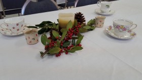 Holly Centerpiece