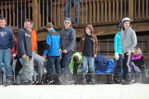 GPBC Kids Day 2 Snowboarding Start